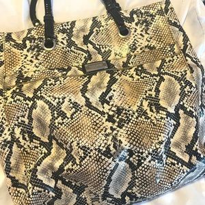 Nine West Snake Print Tote Bag